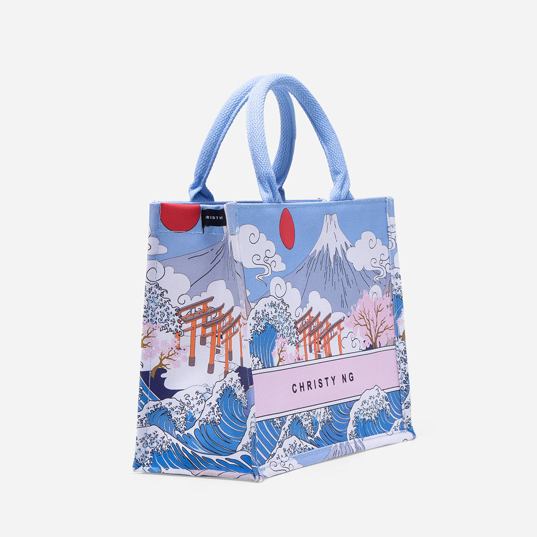 Japanscape Mini Canvas Tote | Christy Ng International Pte. Ltd.