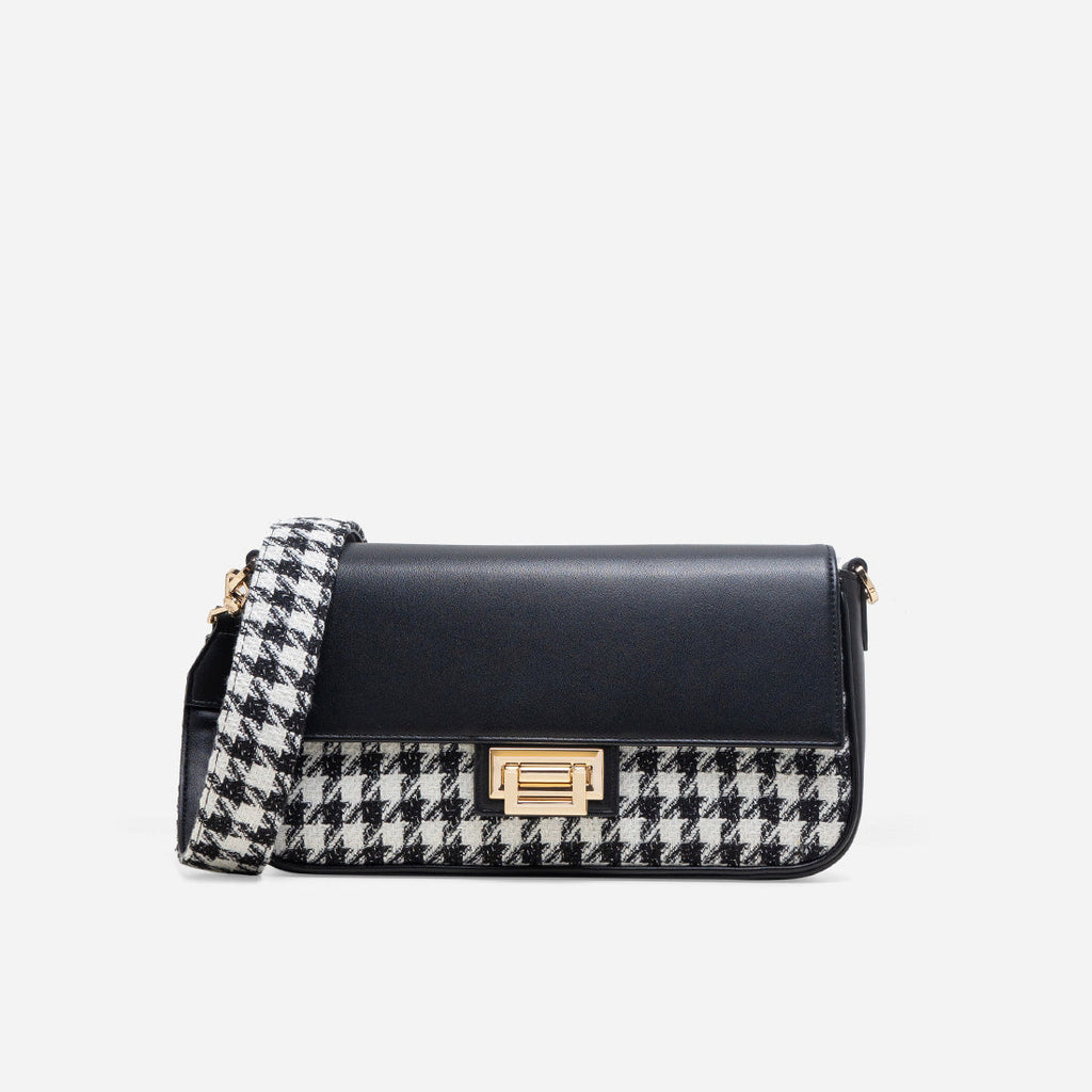 Houndstooth Black